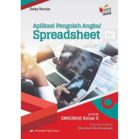 Image of Aplikasi Pengolah Angka / Spreadsheet Kelas X